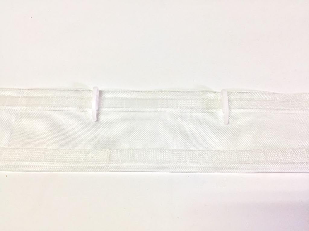 Fettuccia Per Tende A Onde Wave 6cm 8cm Nastro Trasparente Per Riloga Nastri X Orli Tende Da Interni Con Tasche Per Tende Con Fettuccia onda (20 metri)