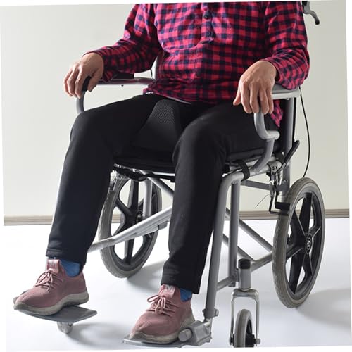 Coussin pour fauteuil roulant ergonomique en éponge lavable avec sangle