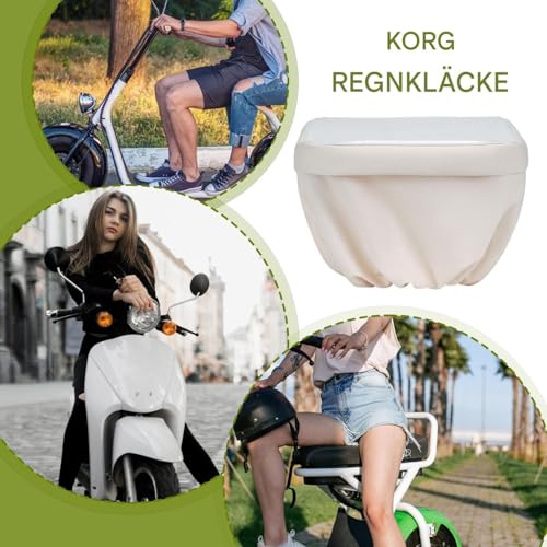 Parasol de rejilla trasera de bicicleta impermeable para proteger equipaje y compras del sol 5