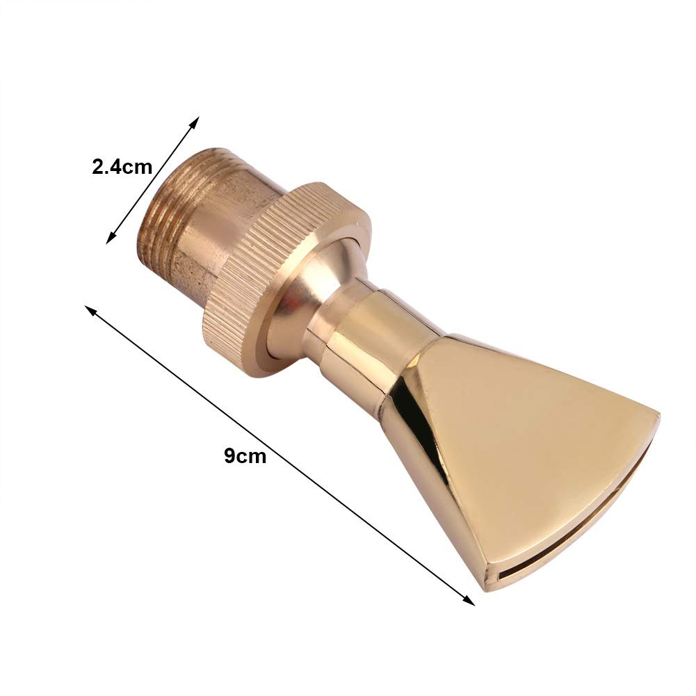DEWIN Fontana Ugello, 1/2" DN15 e 3/4" DN20 a PERMA di Ventaglio in Ottone Ugello Spruzzatore Ugello Spruzzatore