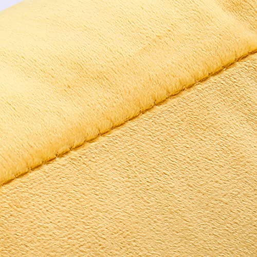 Nini All Decorative Throw Pillow Covers Velvet Soft For Couch Sofa Bedroom Living Room Outdoor Pack Of 2 18X18 Inch Yellow #TOP4