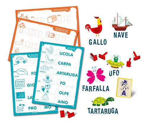 Clementoni Alfabeto con i Timbri Niño Niño/niña - Juegos educativos (370 mm, 281 mm, 50 mm, Caja)