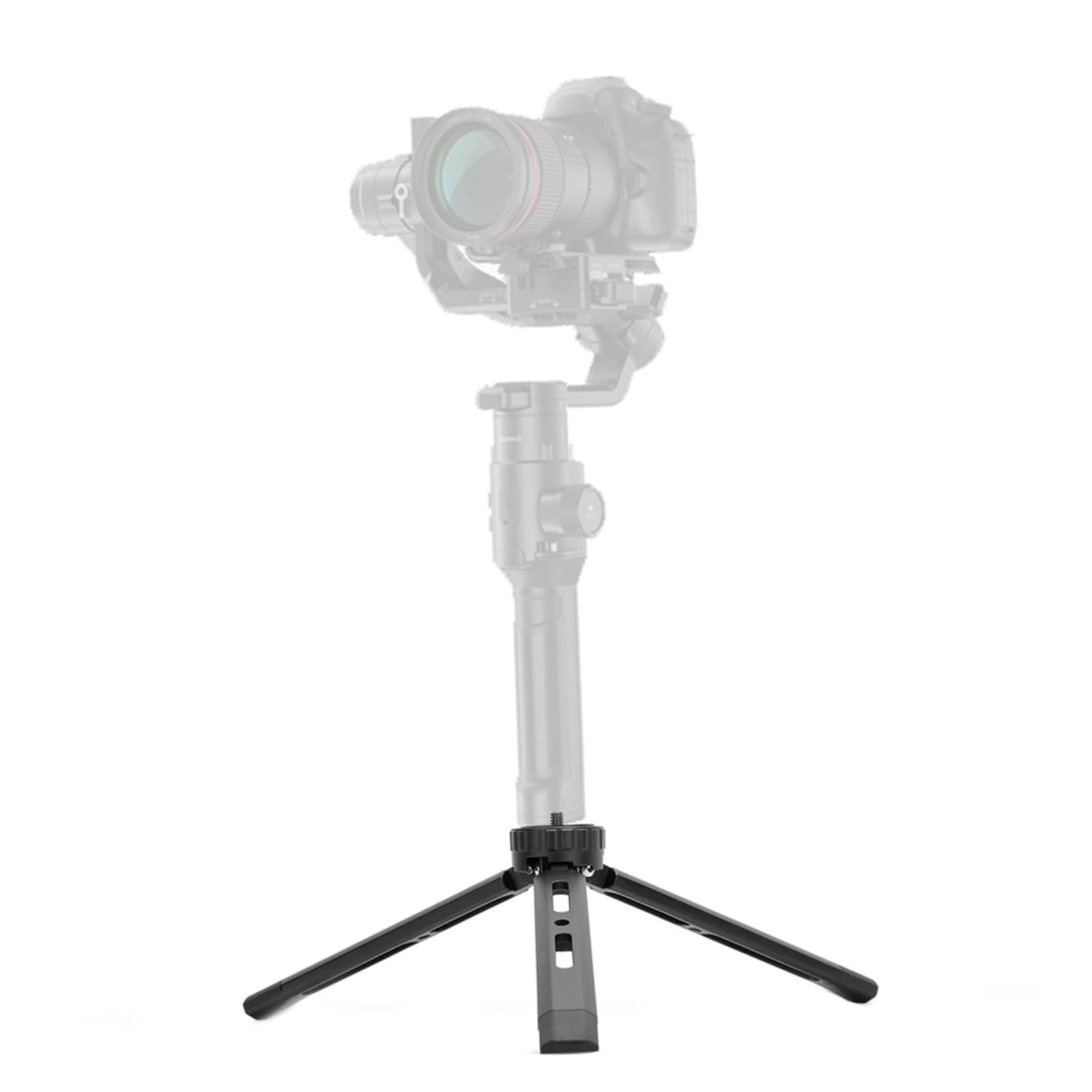 Treppiede Da Tavolo in Lega Di Alluminio Pieghevole Regolabile Con Vite Di Montaggio Per Fotocamere Dslr Mirrorless e Telefoni