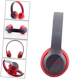 UKCOCO Fone De Ouvido PC Fone De Ouvido Estéreo Fones De Ouvido Para PC Fone De Ouvido Vermelho Programa Para PC Fone De Ouvido Telefone Celular Fones De Ouvido De Computador Fones De