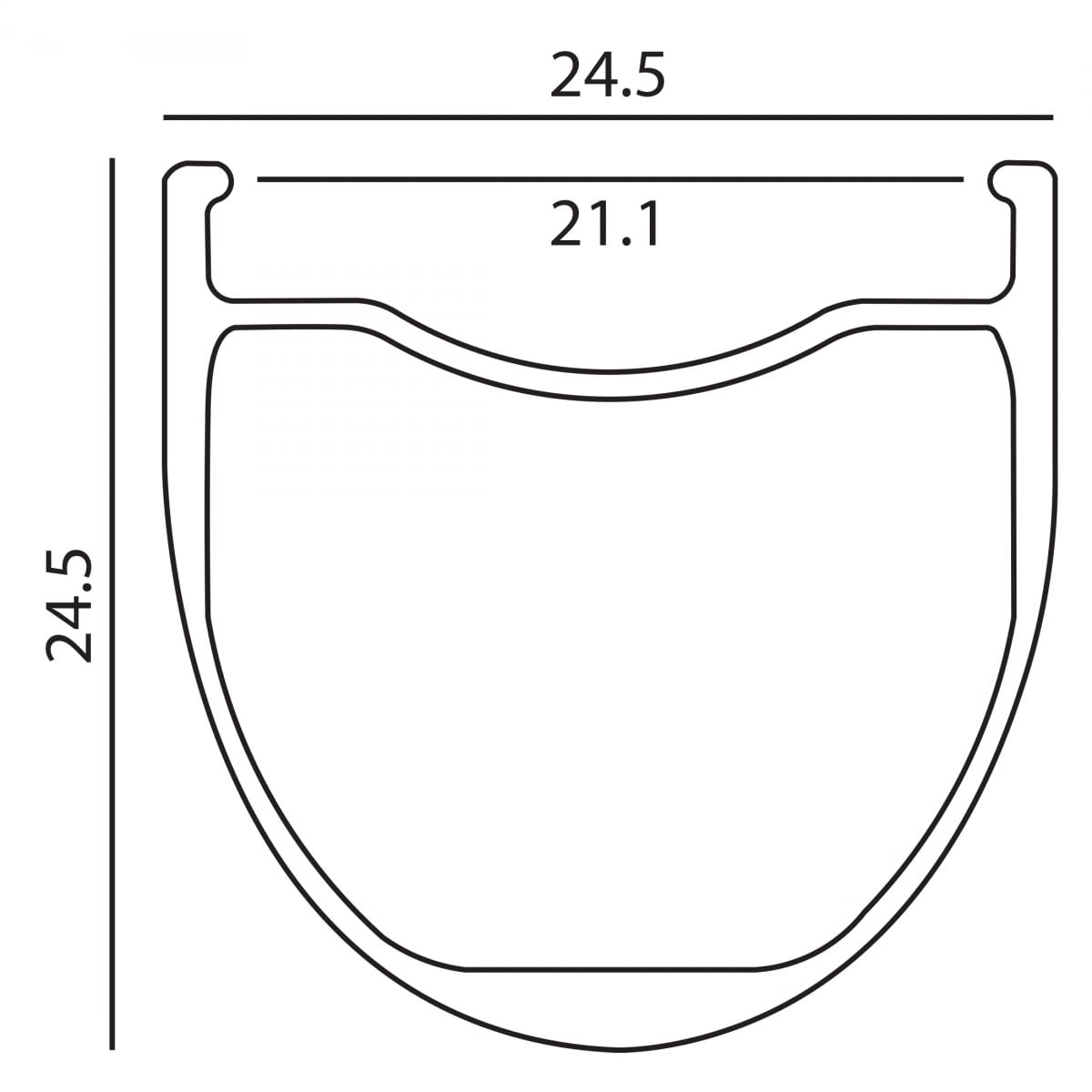 DT Swiss E 593 Rim - 29