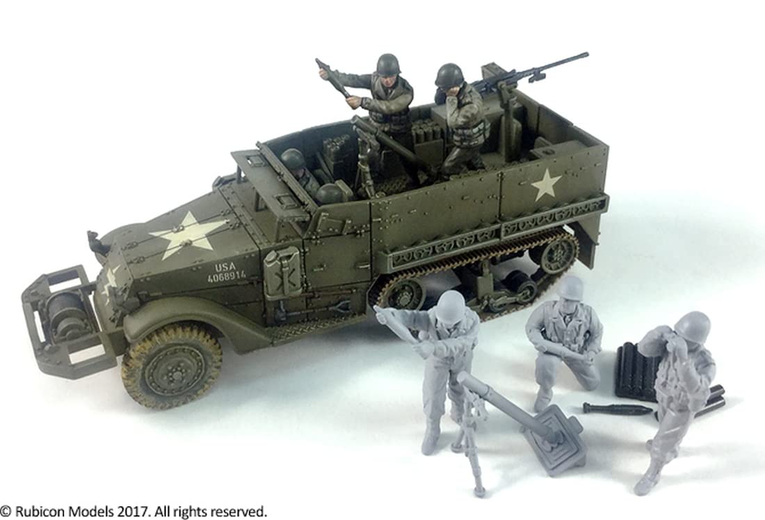 ルビコンモデル 1/56 アメリカ軍 M21 MMC 81mm自走迫撃砲 拡張パーツ プラモデル用パーツ RB0053 z2zed1b Amazon | ルビコンモデル 1/56 アメリカ軍 M21 MMC 81mm自走迫撃