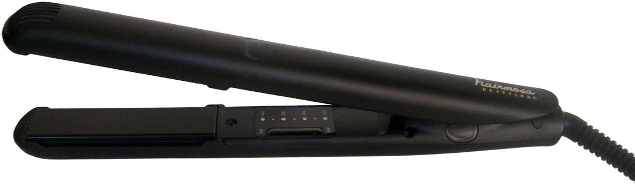Dual Voltage Flat Iron 1" Best Hair Straightener 7 Light Temperature Control