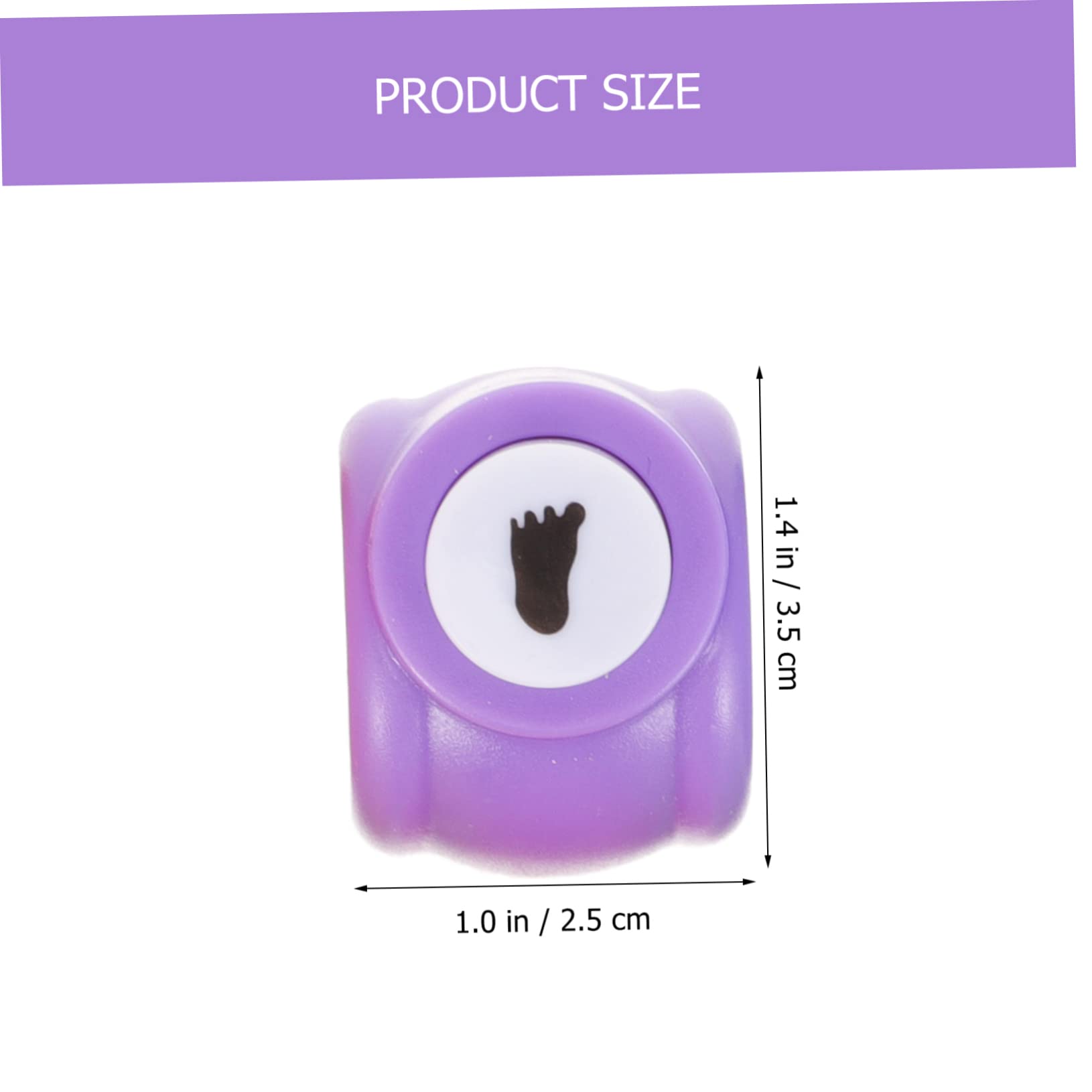 HOMSFOU 2 Set Punzoni Decorativi Per Carta Fustellatrice Manuale Per Scrapbooking E Creazioni Fai Da Te Include Forme Cuore Ombrello Stella Nota Musicale Piedino E Coniglio Per 8 Pezzi*2