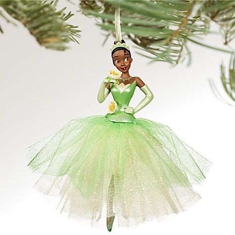 Disney Tiana Princess Christmas Ornament 2011 suspension Disney Store pour sapin de Noël