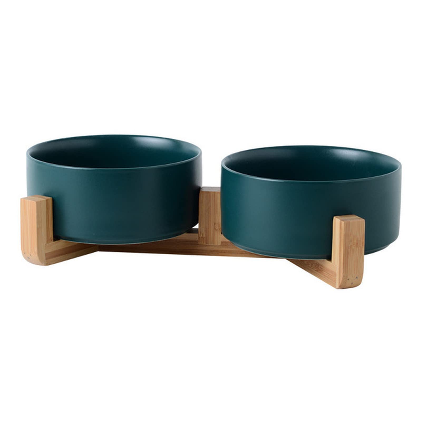 Miska dla zwierząt Ceramiczna miska dla zwierząt domowych Zaopatrzenie do karmienia szczeniąt Podwójne miski dla zwierząt domowych Karma dla psów Akcesoria dla psów Trwała opcja wielu kolorów Miski do