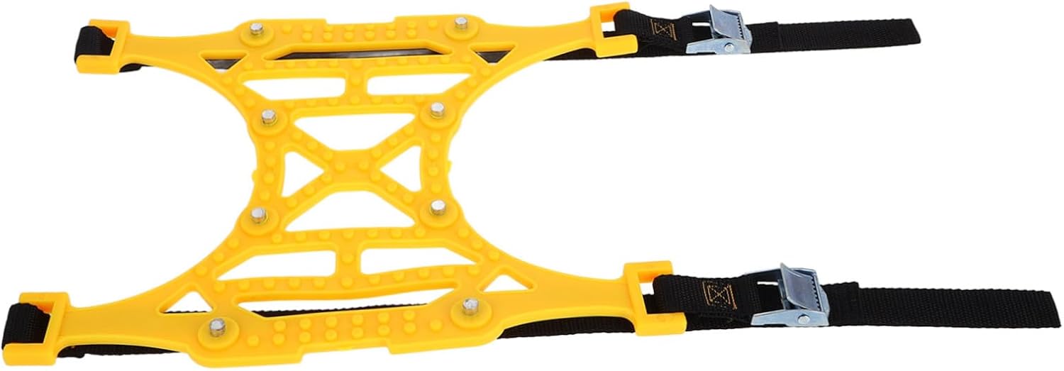 Hemobllo Truck Anti-skid Chain Tire Snow Chains for Cars and Suvs Enhanced Traction for Winter Driving Quick Installation and Compatibility for Various Models