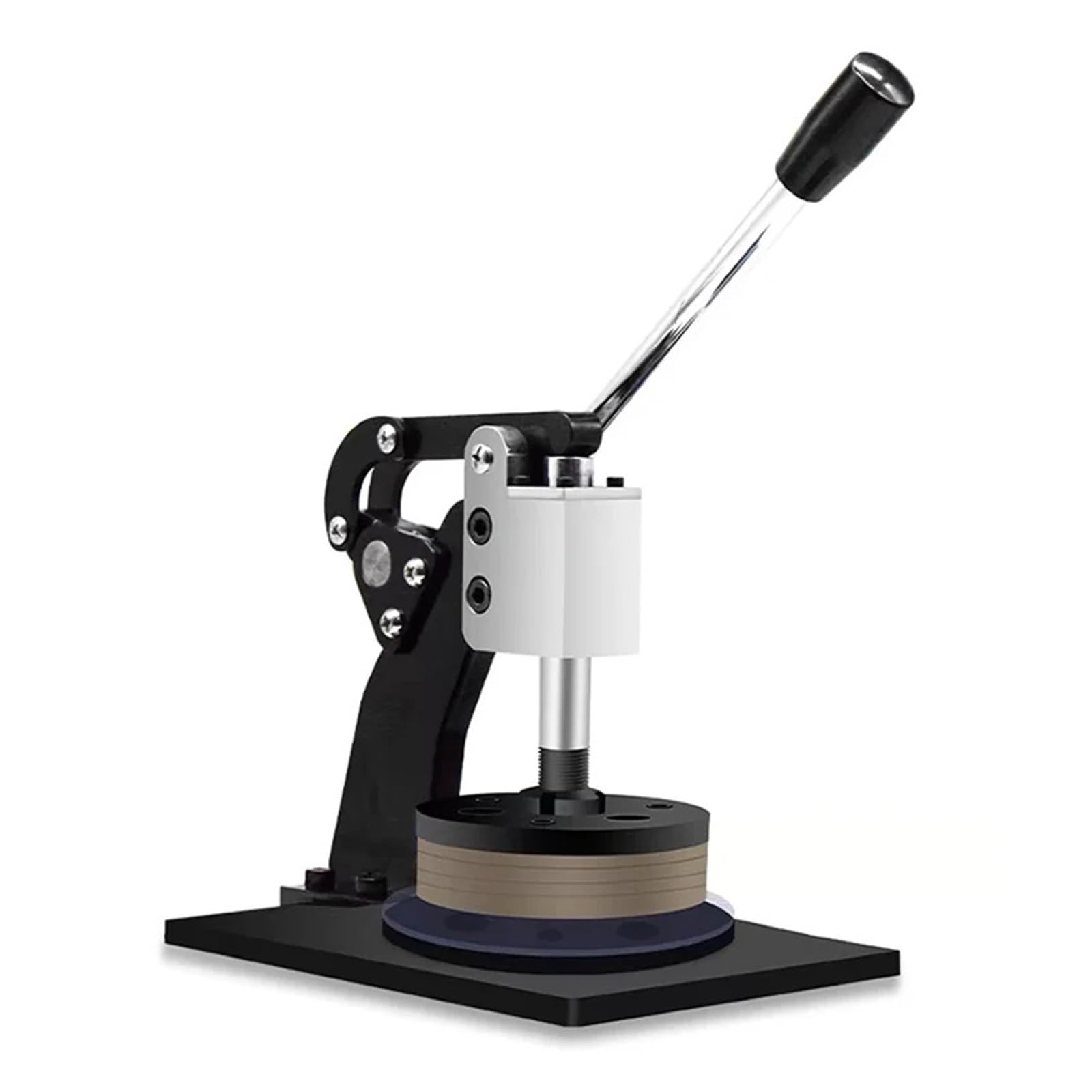 Hand-Pressed Circular Sampler Manual Diameter 112MM Circular Sampling Knife Film Paper Cloth Sampling Cutting Machine(50CM2 Cutter)
