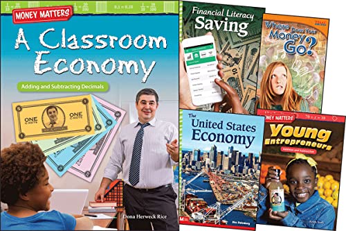 Financial Literacy Grades 4-5: 5-Book Set (Mixed Set)