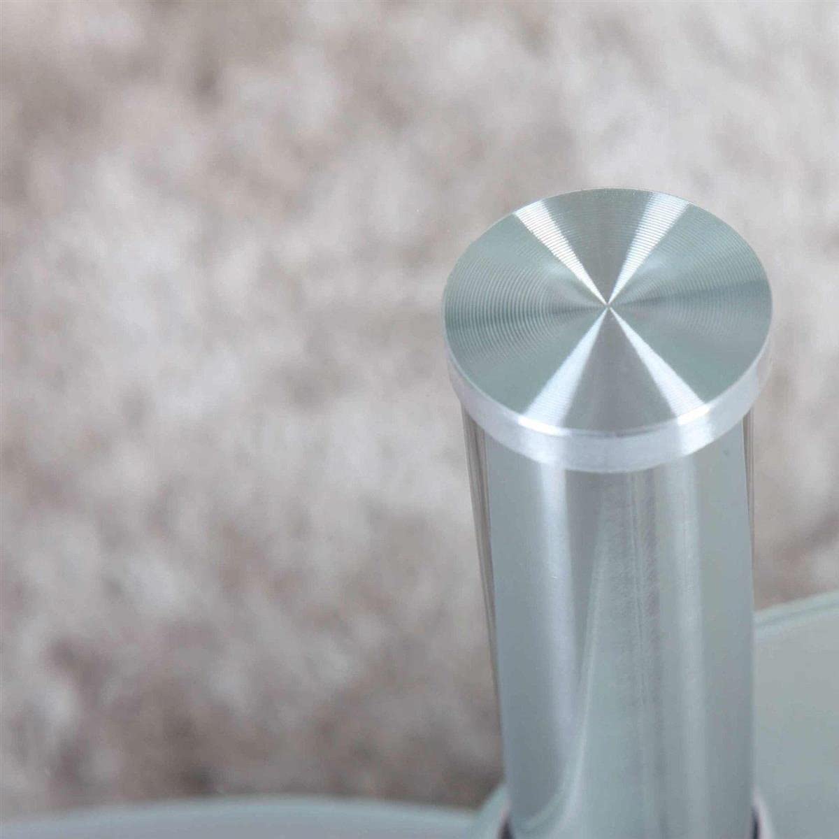 Euro Tische Couchtisch Glas mit 8mm Sicherheitsglas & Facettenschliff, Glastisch perfekt geeignet als Beistelltisch,Wohnzimmertisch (98x58x42cm, Schwarz)