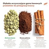 Himalaya Głęboko Oczyszczający Peeling Kawowy do Twarzy z Kawą i Cynamonem do Delikatnie Złuszczonej i Oczyszczonej Skóry O Promienistym, Beztłuszczowym Blasku, 75ml