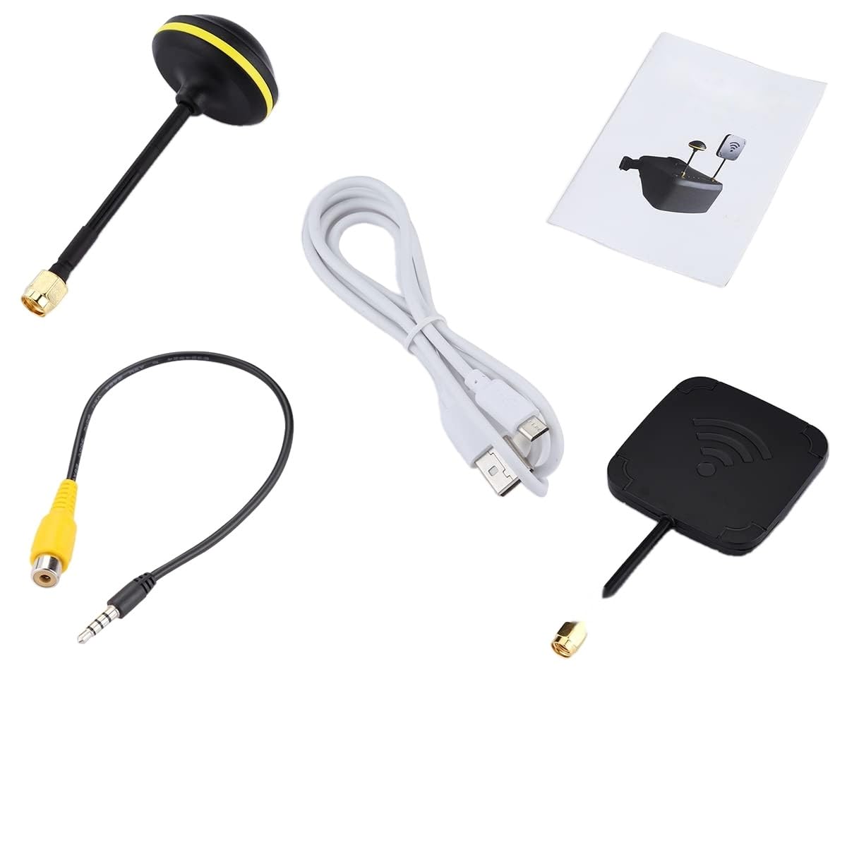 EV800D 5.8G 40CH 12.7 cm 800x480 Video Headset HD DVR Diversity FPV-Brille mit für RC-Modell