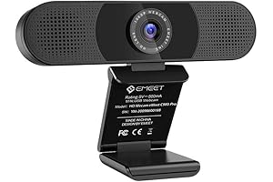 eMeet C980 Pro Webcam: Superior Video and Audio for Seamless Communication