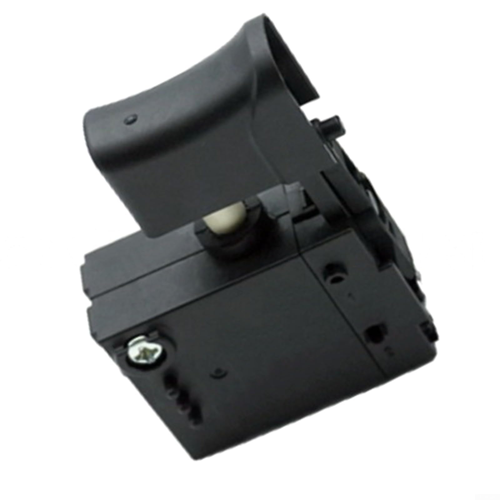 Interruttore di ricambio 650523-4 per utensili elettrici TW0200, interruttore a grilletto in plastica nera compatibile con riparazione chiavi