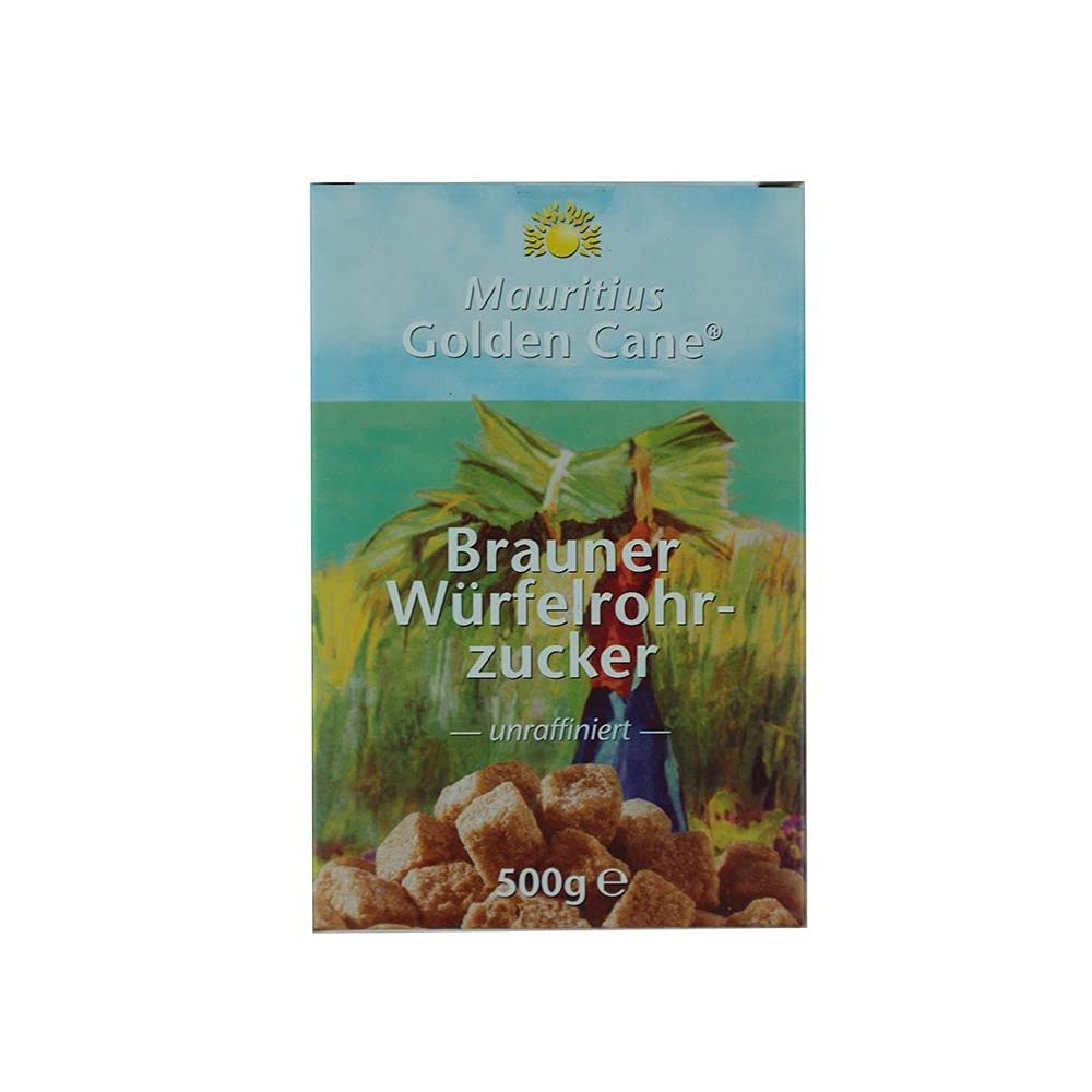 Braune Rohrzucker-Würfel, 500g