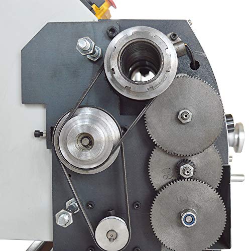 Techtongda Inch Thread Metal Lathe 8X16" Precision Bench Lathe 900W Brushless Motor Turning Machine #TOP7