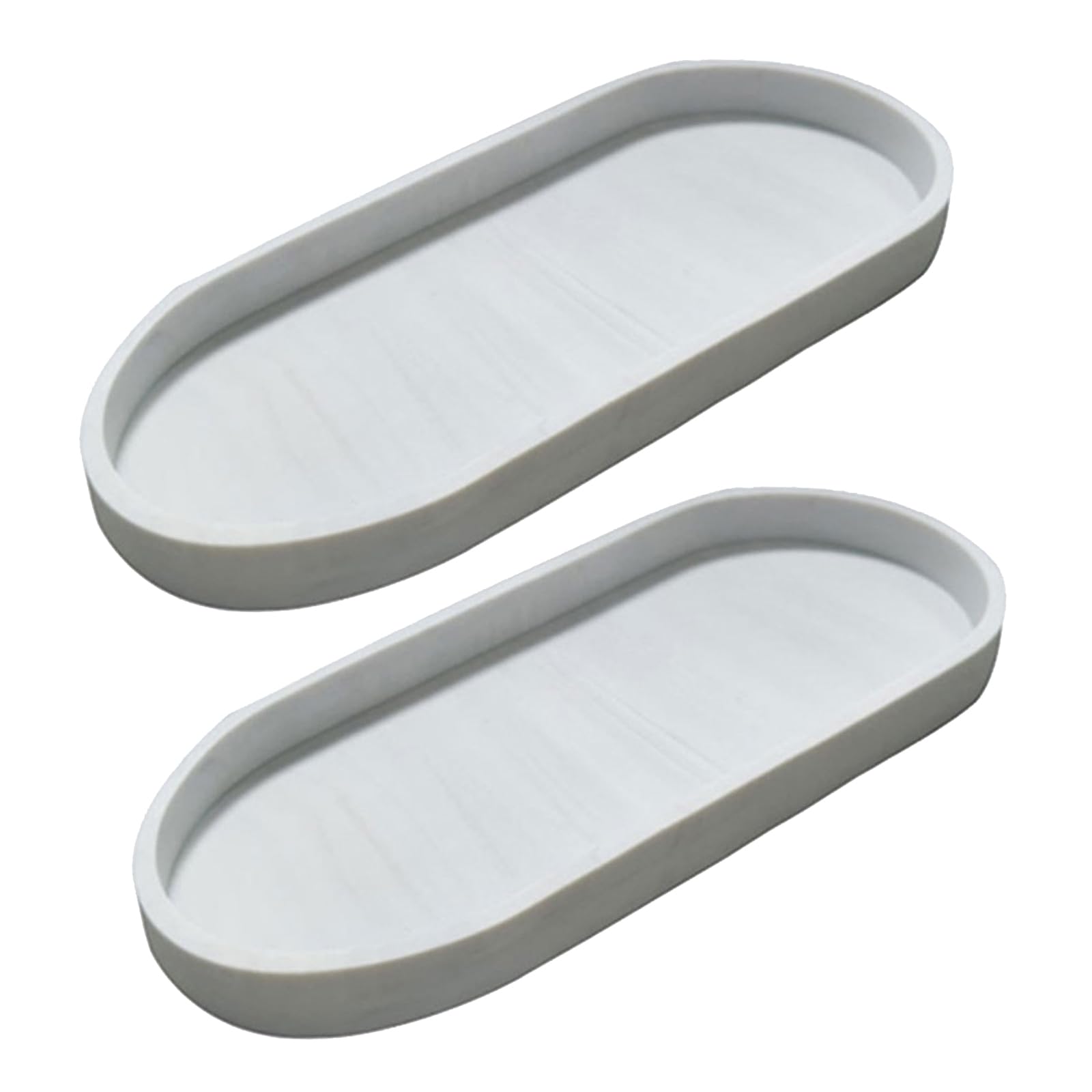 Tsophreniq Multipurpose Silicone Vanity Tray, Bathroom for Cosmetics, Toiletries & Jewelry Storage Waterproof Bathroom Tray