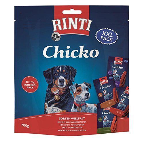 Rinti Chicko Sortenvielfalt XXL 700g - Sie erhalten 4 Packung/en; Packungsinhalt 0,7 kg