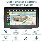 GPS Navigator for Car2025 Latest 7-inch HD Touch Screen Voice Turn Alert Speed Limit Red Light Alert Truck Car GPS Navigation with pre-Installed North American maps and Free Lifetime Updates. - Image 5