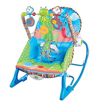 Maxi Baby Cadeira de Descanso Musical FunTime até 18kgs Azul
