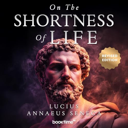 Diseño de la portada del título On the Shortness of Life