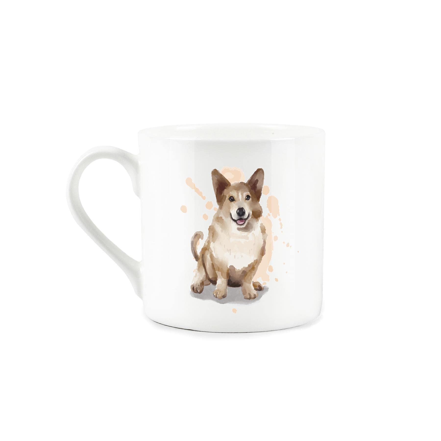 Purely Home Corgi Mug - Bone China White Coffee/Tea Present Gift for Dog Lovers - Image 2
