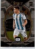 2022-23 Panini Select FIFA #3 Julian Alvarez Argentina Terrace RC Rookie Card Official Soccer Trading Card in Raw (NM or Better) Condition
