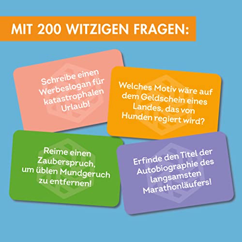 ChatGPT – Schlag die KI. Das kreative Partyspiel mit dem smartesten Chatbot Aller Zeiten: „Erfinde einen Namen für EIN Tier, halb Hahn, halb Oktopus!“ 200 Aufgaben