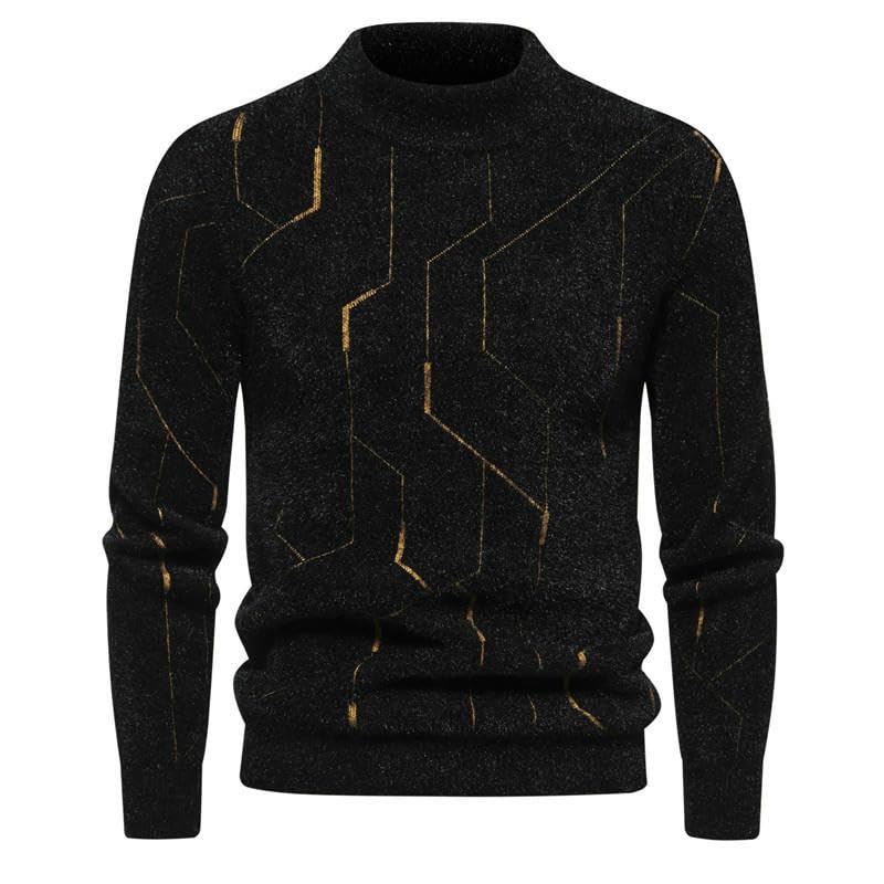 Pull décontracté à col rond homme avec finitions haut de gamme style coréen - 2