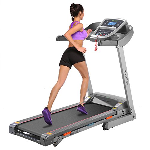 ANCHEER Folding Treadmill Machine for...