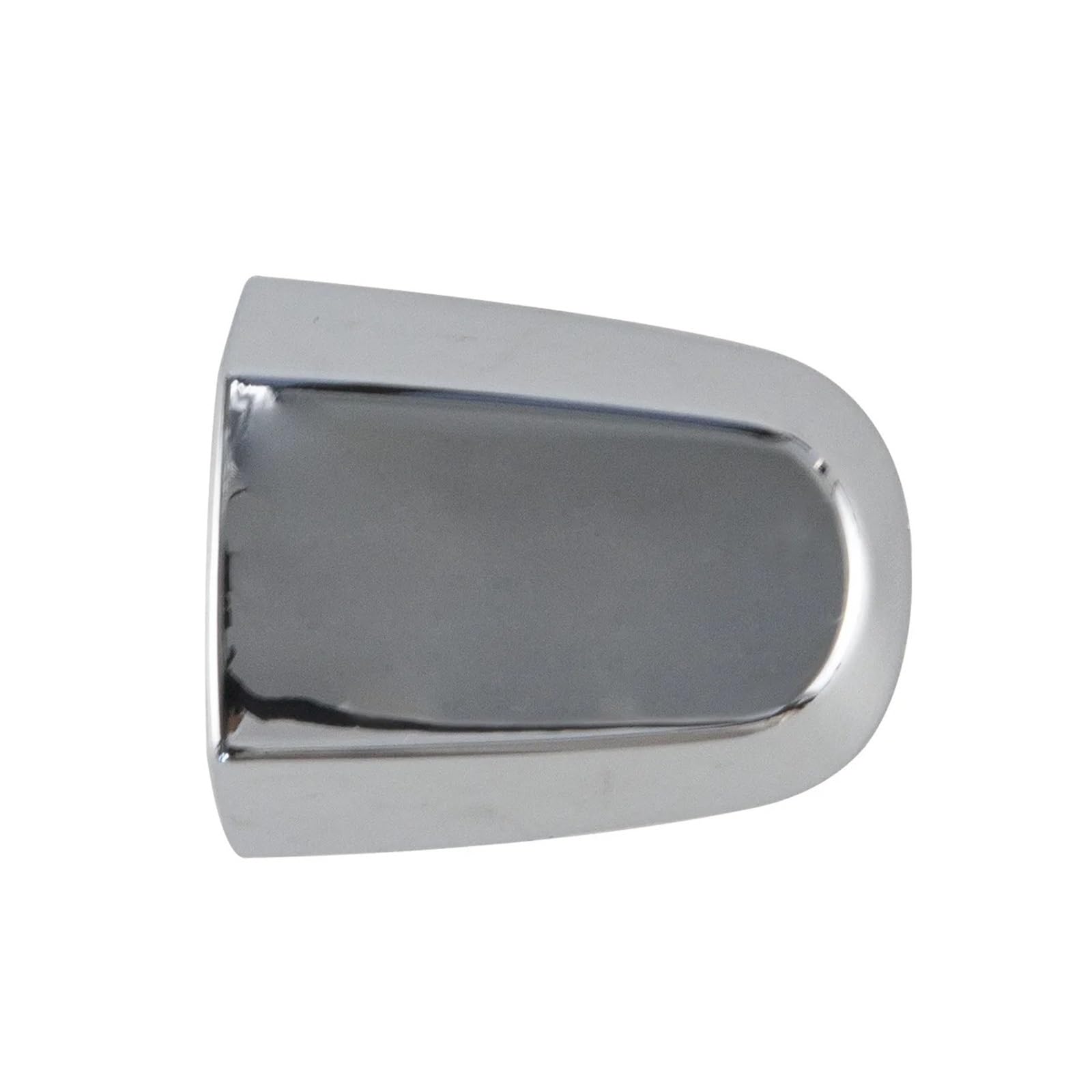 Ropaix Front Cover No Hole Side Exterior Door Handle For Toyota For Innova For Vios For Fortuner For Hilux For Vigo For Corolla 2005-2015 Exterior Outer Door Handle Chrome(Front Cover No Hole)