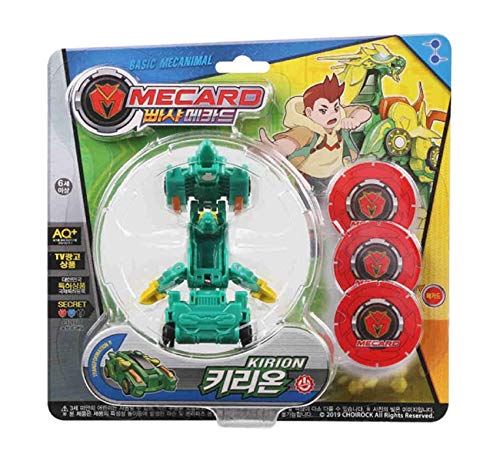 Pasha Mecard Kirion Mecardimal Turning Car Vehicle Transformation Transforming Toy Action Figure