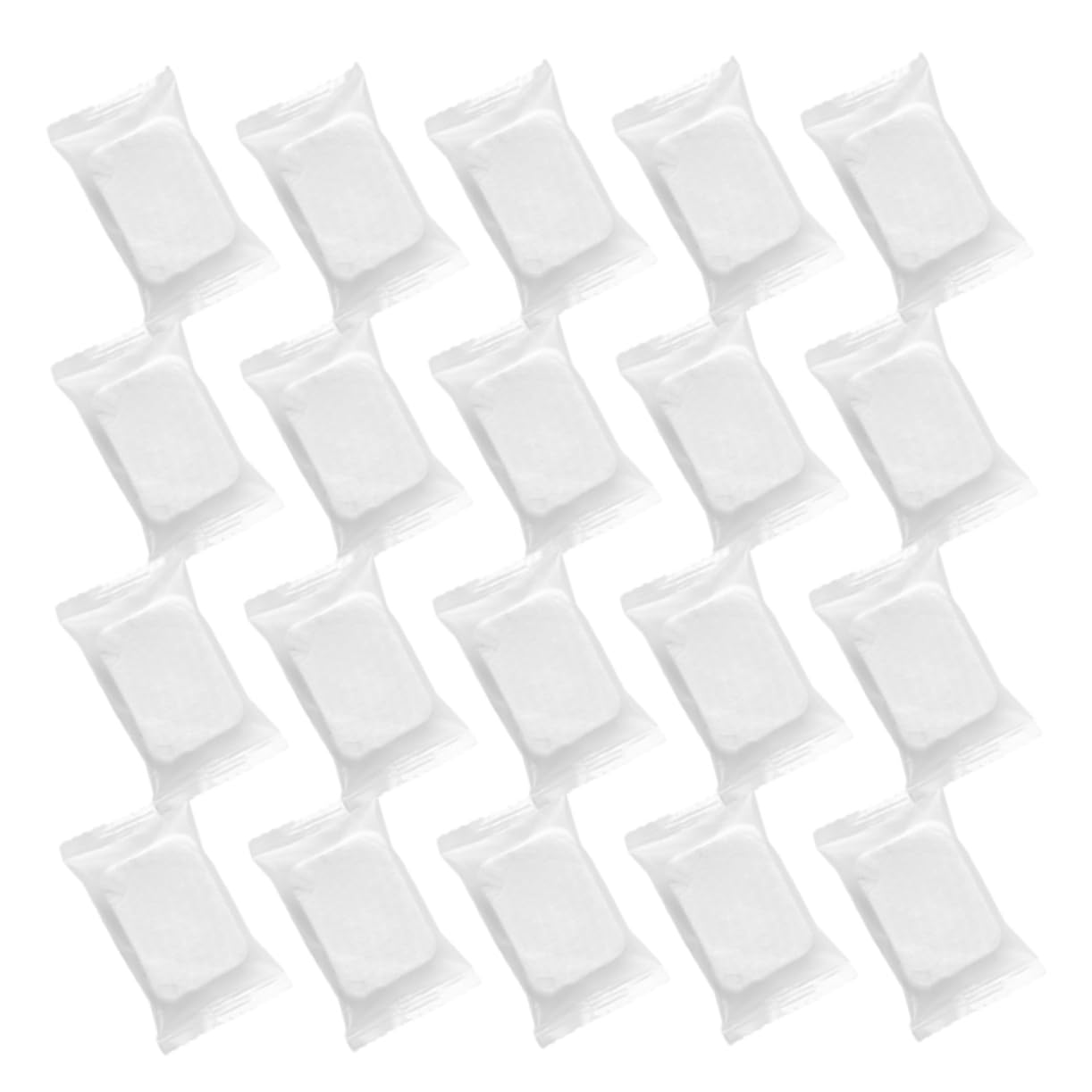 BESTYASH 1 Packung Komprimierte Make Up Pads Dicke und Saugfähige Gesichtsreinigungspads für Sanfte Hautreinigung zum Entfernen von Make Up für Hauttypen