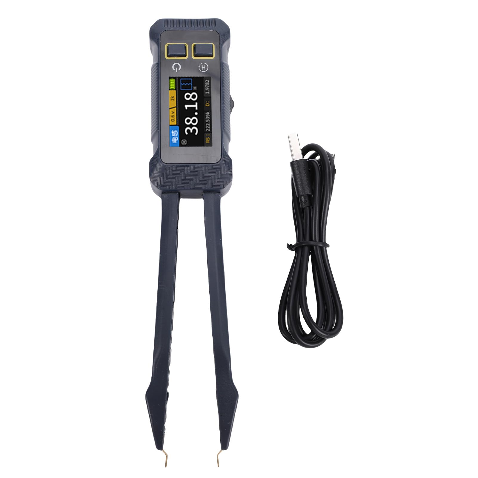 Tester digitale SMD, condensatore di resistenza, analizzatore induttore con pinzette, per ingegneri, leggero e facile da trasportare