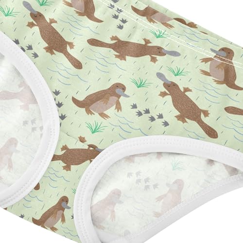 Girls' Underwear Platypus Cotton Stretch Comfort Toddler Panties4