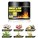 Sweat & Fat Burning Cream，Belly Fat Burner Sweat Enhancer，Slimming Massage Cream，Burns cellulite on thighs, legs, abdomen and buttocks，Suitable for both men and women，4.23 OZ