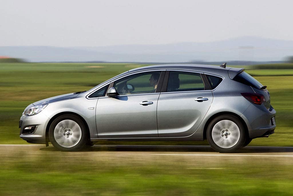 2x Gasfeder Dämpfer Heckklappe Kompatibel mit Opel Astra J 2009-2016. Gasdruckfeder Heckklappendämpfer Ersatz für 13258179 und Andere.
