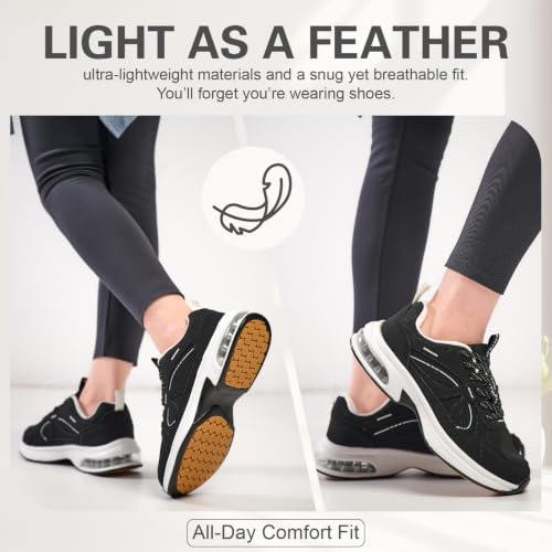 Women's Lightweight Cushioned Walking & Running Sneakers