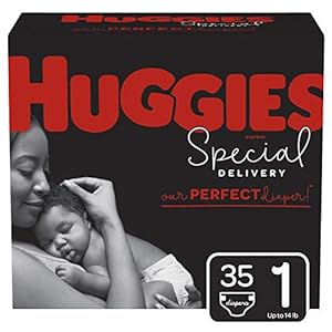 Huggies Special Delivery Hypoallergenic Diapers, Size 1, 35 Ct