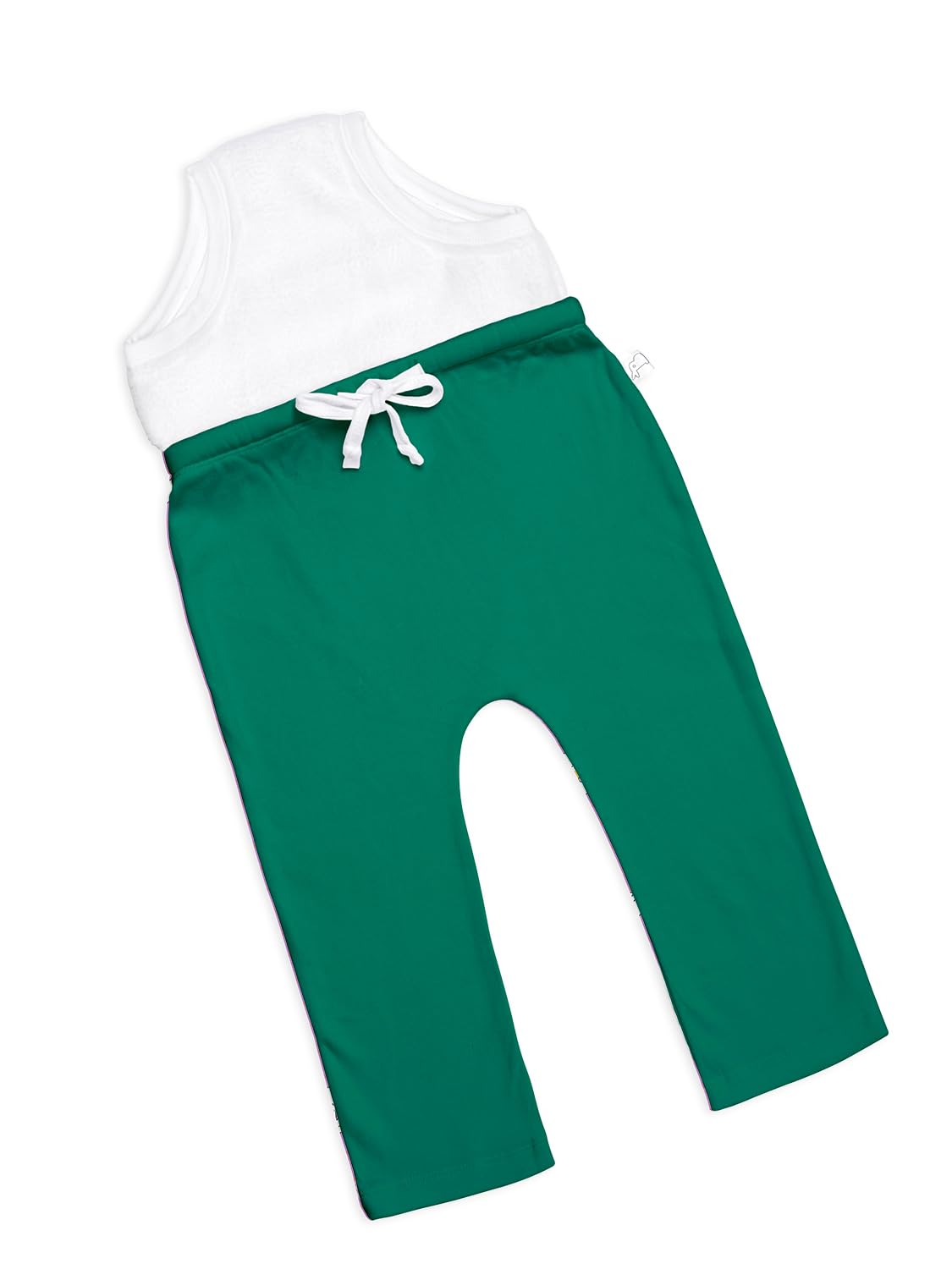 superbottoms Diaper Pants | Cotton Baby Cotton Pants with Attached Padded Underwear | Ideal for Diaper-Free Time, Outings & Potty Training | Unisex Solid Print | 3-4Y | Soft Fit-image-22