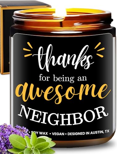 Neighbor Candle Thoughtful Gift Idea for Any Occasion