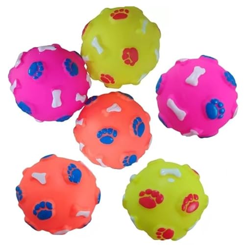 Kit 3 Bola Bolinhas Apito Pet Cães Cachorros Pequeno Médio Porte