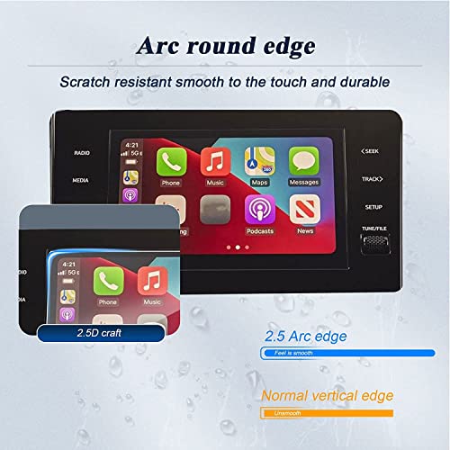 Écran rayé Tucson NX4 ? Solution verre trempé navigation 8 pouces - 4
