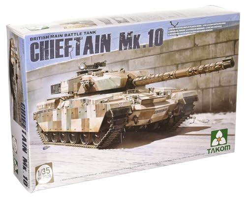 Maquette Chieftain Mk.10 Takom 2028 | Le défi de construction idéal pour vos week-ends créatifs