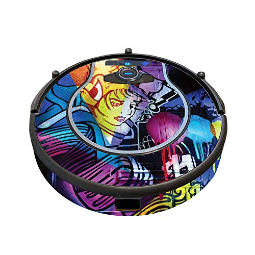 Image of MightySkins Skin Compatible with Shark Ion Robot 750 Vacuum Minimal Coverage - Midnight Mischief | Protective, Durable, and Unique Vinyl Decal wrap Cover | Easy to Apply, Remove | Made in The USA