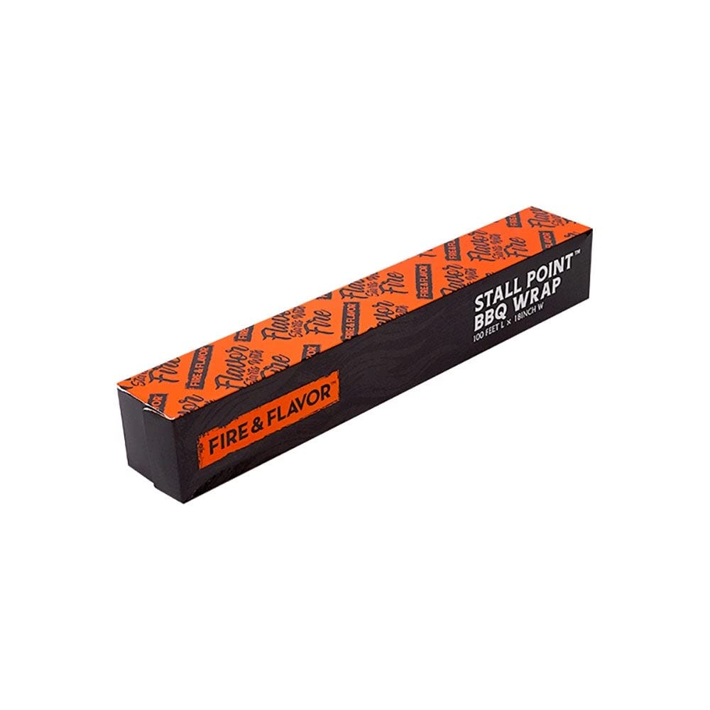 Fire Flavor Stall Point BBQ Wrap Feet Brown Wood 1 Piece